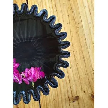 Handcrafted Black Marble Bowl | Elegant Home Decor Gift | CRAFTFOBIA