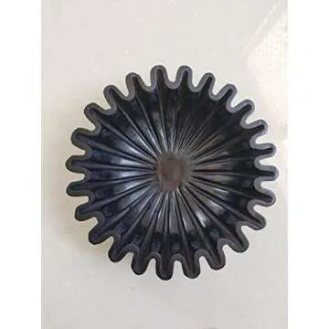 Handcrafted Black Marble Bowl | Elegant Home Decor Gift | CRAFTFOBIA