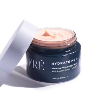 Plumping Peptide Night Mask, HYDRATE ME by Fre Skincare - Overnight Face Mask for Fine Lines & Wrink...