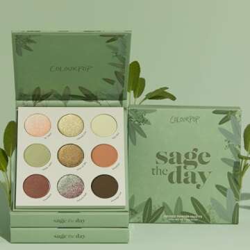 Shop ColourPop Sage the Day Shadow Palette - Vegan & High-Pigment