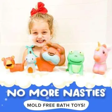 SplashEZ Mold Free Bath Toys – Safe & Fun for Kids