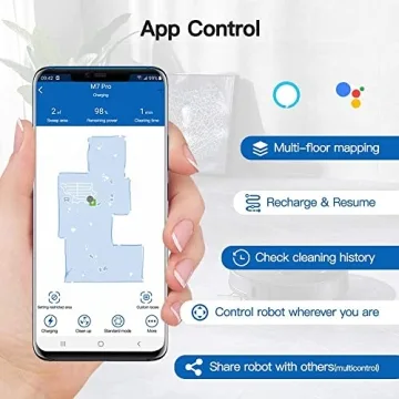 Proscenic M7 Pro Smart Robot Vacuum with Laser Navigation