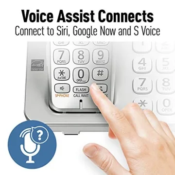 Panasonic Link2Cell Bluetooth Cordless Phone System with 4 Handsets