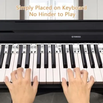 Piano Key Stickers for All Keyboards - Easy Learning