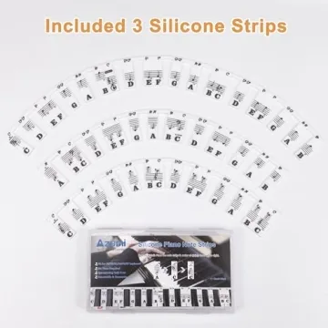 Piano Key Stickers for All Keyboards - Easy Learning