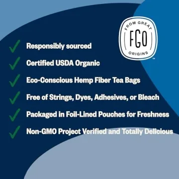 FGO Organic Black Tea - Eco-Conscious, Caffeinated Flavor