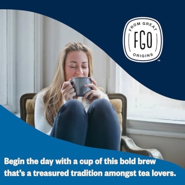 FGO Organic Black Tea - Eco-Conscious, Caffeinated Flavor