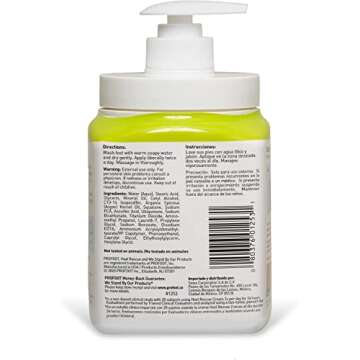 Profoot Heel Rescue Foot Cream 16 Ounce Bottle, 2 Pack, for Cracked, Calloused or Chapped Skin