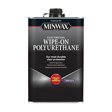 Minwax Wipe-On Poly Satin Finish for Easy Wood Protection