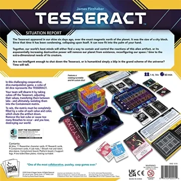 Cooperative Strategy Board Game Tesseract - Fun for All