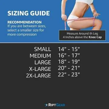 RiptGear Knee Compression Sleeve Women - Knee Support and Compression Knee Brace for Women Working Out For Pain, Running (Small, Pink (1 Pack))