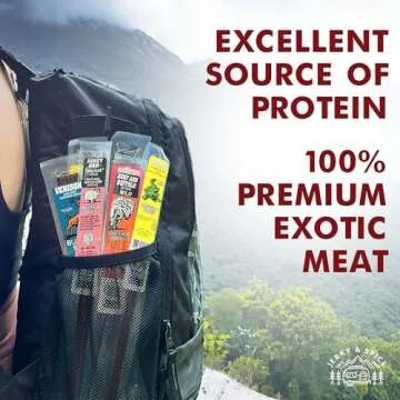 Buffalo Bob's Exotic Jerky Sampler Pack for Adventure Lovers