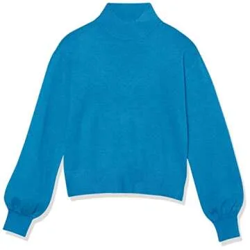 The Drop Women’s Stylish Mock-Neck Sweater with Cutout