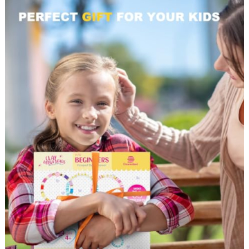 Dowsabel Clay Beads Bracelet Kit - 15,000 Pcs DIY Fun