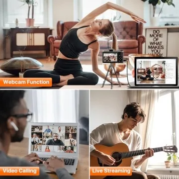 64MP 4K WiFi Camera - Perfect for Vlogging and Travel