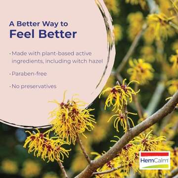 Boiron HemCalm Suppositories for Hemorrhoid Relief - 10 Count