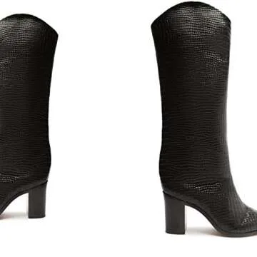 SCHUTZ Women's Maryana Block Boots in Black - Stylish & Comfortable