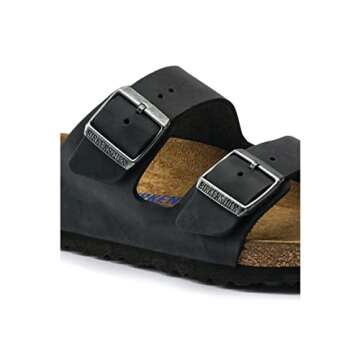 Birkenstock 75248139 Arizona SFB Black Oil LTR 39