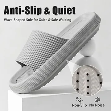 Rosyclo Cloud Slippers Soft Quick Drying Non-Slip