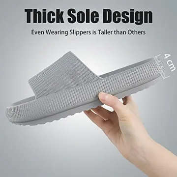 Rosyclo Cloud Slippers Soft Quick Drying Non-Slip