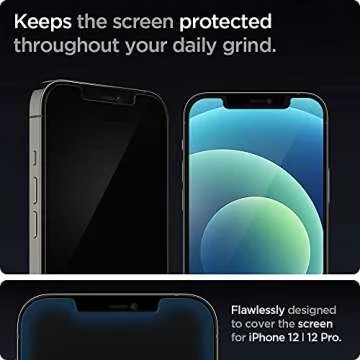 Spigen Tempered Glass Screen Protector for iPhone 12/Pro