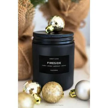Fireside Scented Candles for Men | Aromatherapy