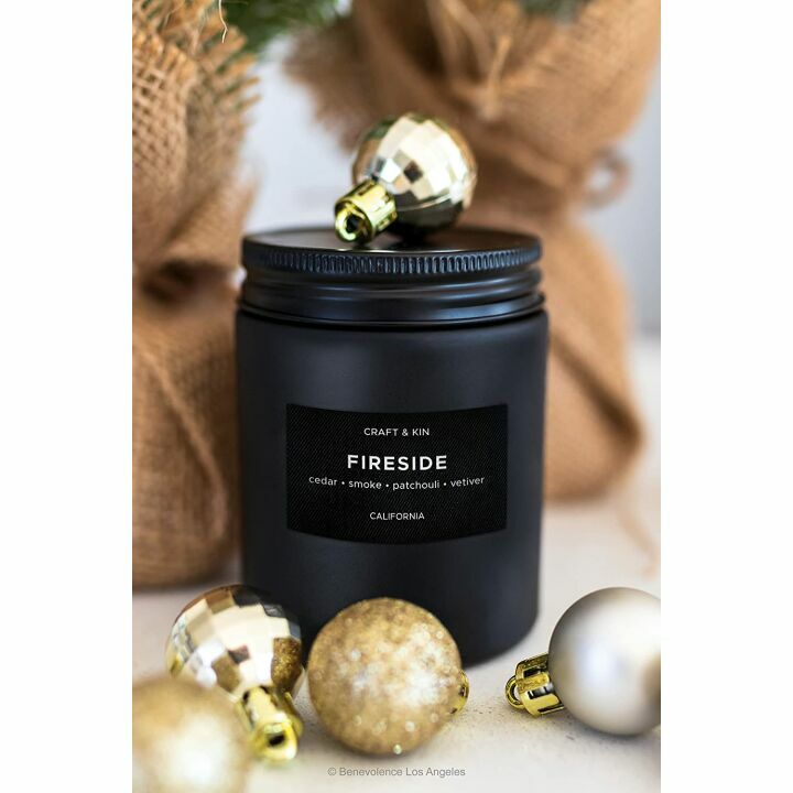 Fireside Scented Candles for Men | Aromatherapy