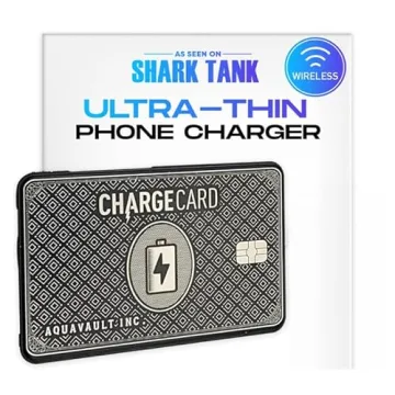 Ultra Thin Wireless Phone Charger - Portable Magnetic Power Bank for iPhone 12-15