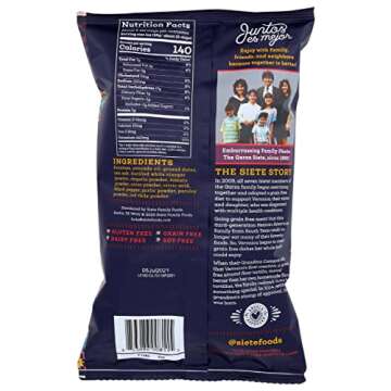 Siete Kettle Cooked Chipotle BBQ Potato Chips, Gluten Free, 5.5 Ounces (Pack Of 6)