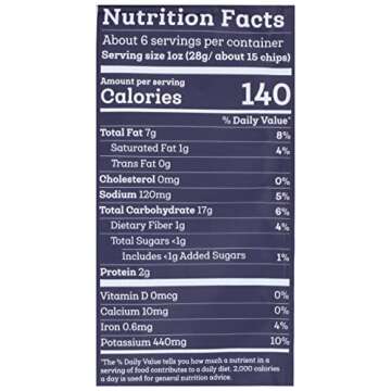 Siete Kettle Cooked Chipotle BBQ Potato Chips, Gluten Free, 5.5 Ounces (Pack Of 6)