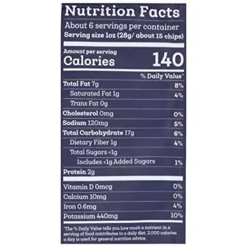 Siete Kettle Cooked Chipotle BBQ Potato Chips, Gluten Free, 5.5 Ounces (Pack Of 6)