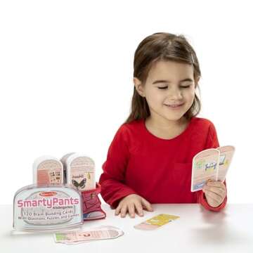 Melissa & Doug Smarty Pants Kindergarten Card Set - Fun Learning