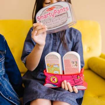 Melissa & Doug Smarty Pants Kindergarten Card Set - Fun Learning