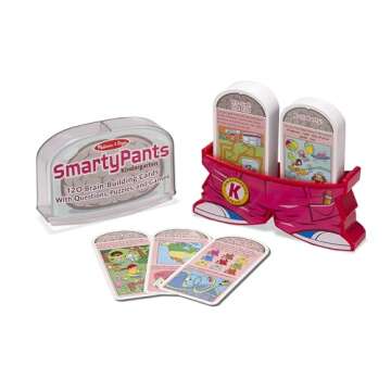 Melissa & Doug Smarty Pants Kindergarten Card Set - Fun Learning