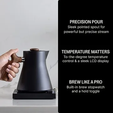 Fellow Corvo EKG Electric Kettle for Precise Brewing