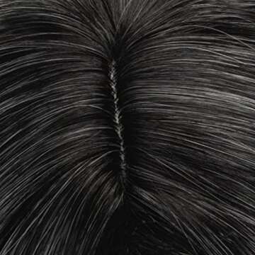 Jodiss Women's Ombre Blonde Wig Short Curly Synthetic Bob Wig Halloween Costume Party Cosplay Wig