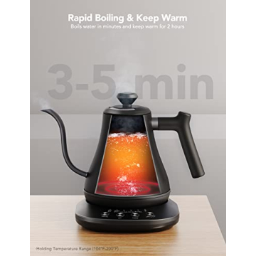 Govee Smart Electric Gooseneck Kettle 0.8L 1200W