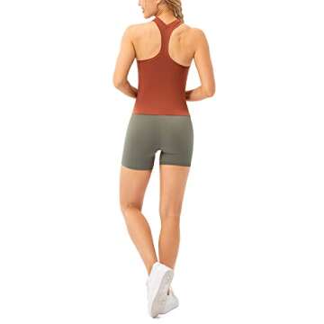 Ukaste Women's Racerback Yoga Tank Top - Comfort and Style