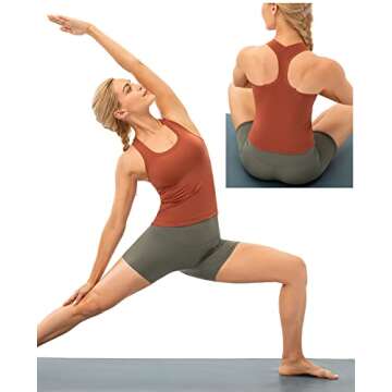 Ukaste Women's Racerback Yoga Tank Top - Comfort and Style