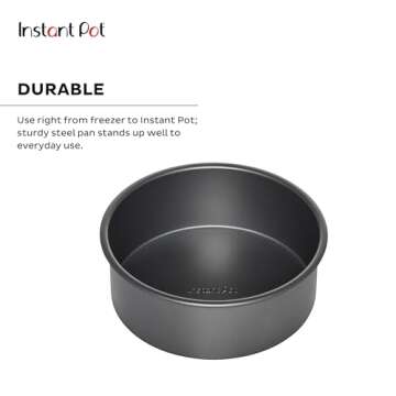 Instant Pot Round Cake Pan - Versatile Nonstick Baking Essential