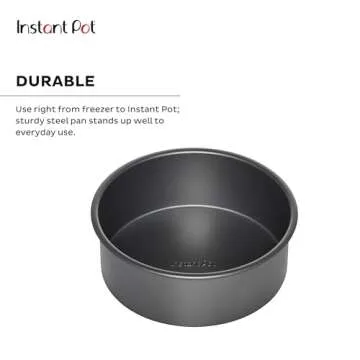 Instant Pot Round Cake Pan - Versatile Nonstick Baking Essential