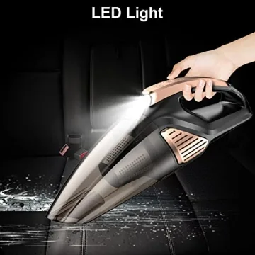 Banaton Car Vacuum Cleaner - 106W Power & LED Light