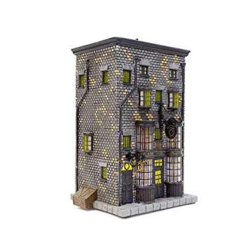Harry Potter Village Ollivanders Wand Shop Lit Building 7.88"