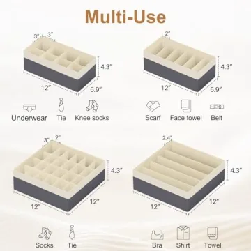 Organize Your Drawers with StorMiracle - Set of 4