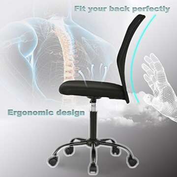 BestMassage Ergonomic Office Chair for All-Day Comfort