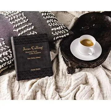 Jesus Calling Note-Taking Edition, Leathersoft, Black, with Full Scriptures: Enjoying Peace in His Presence (A 365-Day Devotional and Prayer Journal)