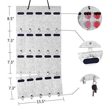 RUIZHIXUAN Sunglasses Organizer - Customizable Eyewear Storage