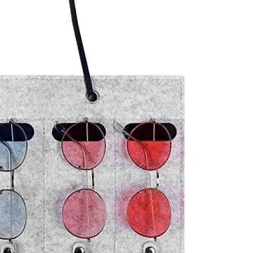 RUIZHIXUAN Sunglasses Organizer - Customizable Eyewear Storage