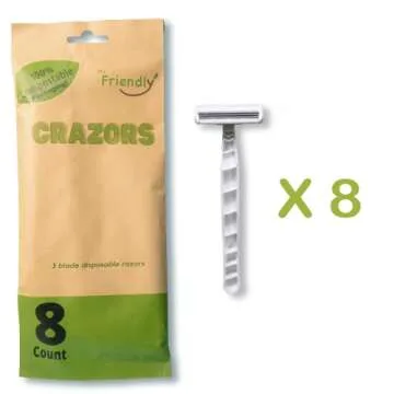 Eco-Friendly Hair Removal Crazors for Smooth Grooming