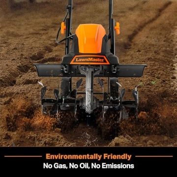 LawnMaster TE1318W1 Electric Tiller Powerful Soil Cultivation